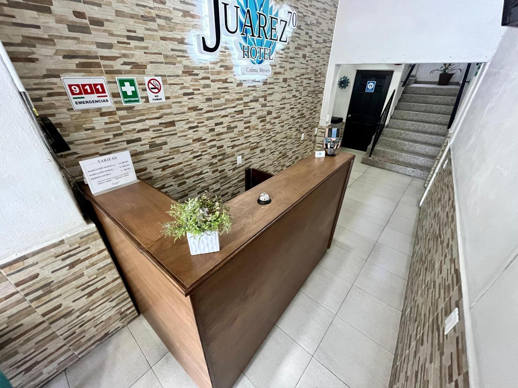 Hotel Juarez 70 Colima Eksteriør billede